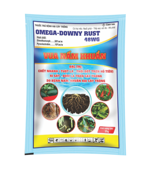 OMEGA-DOWNY RUST 48WG - VUA NẤM KHUẨN