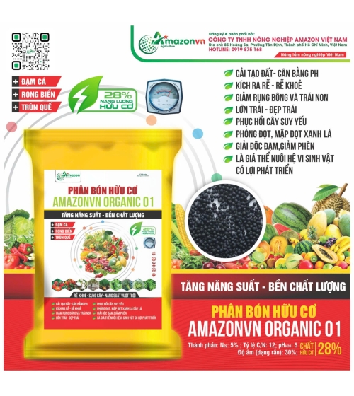 Phân Bón Hữa Cơ AMAZONVN ORGANIC